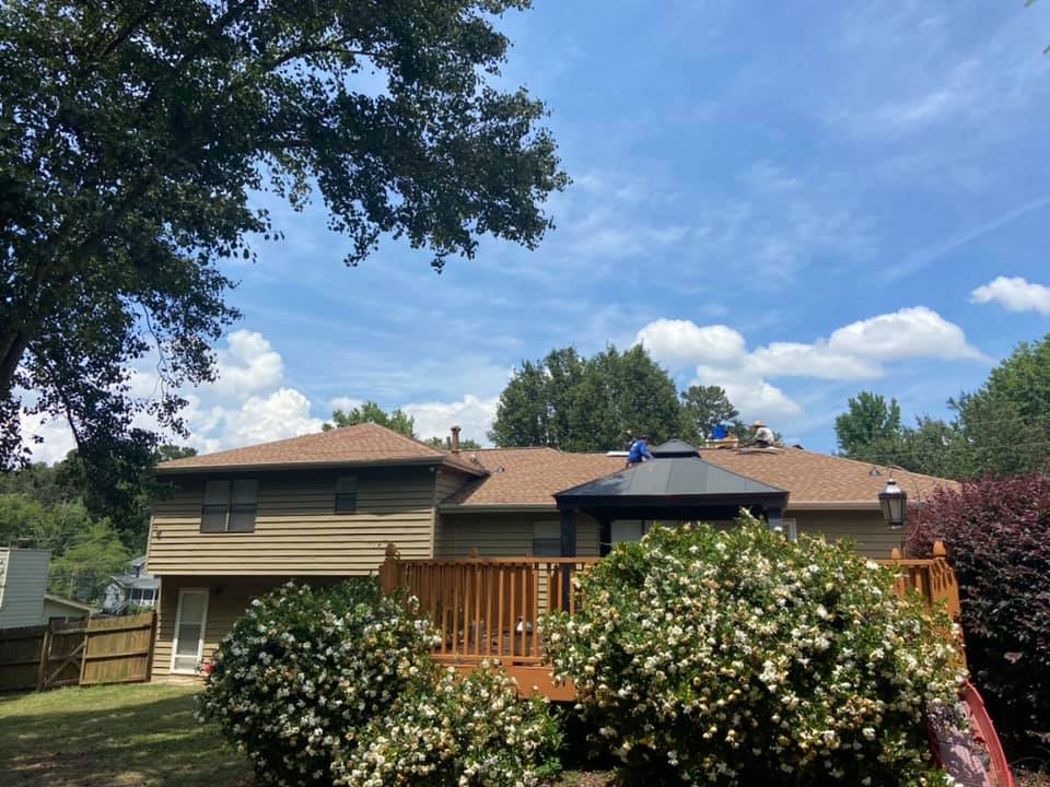 Lawrenceville Home getting a full roof replacement