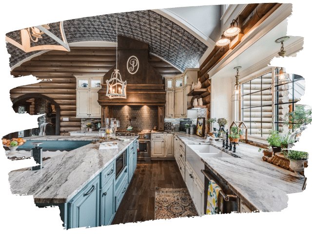 custom design log cabins