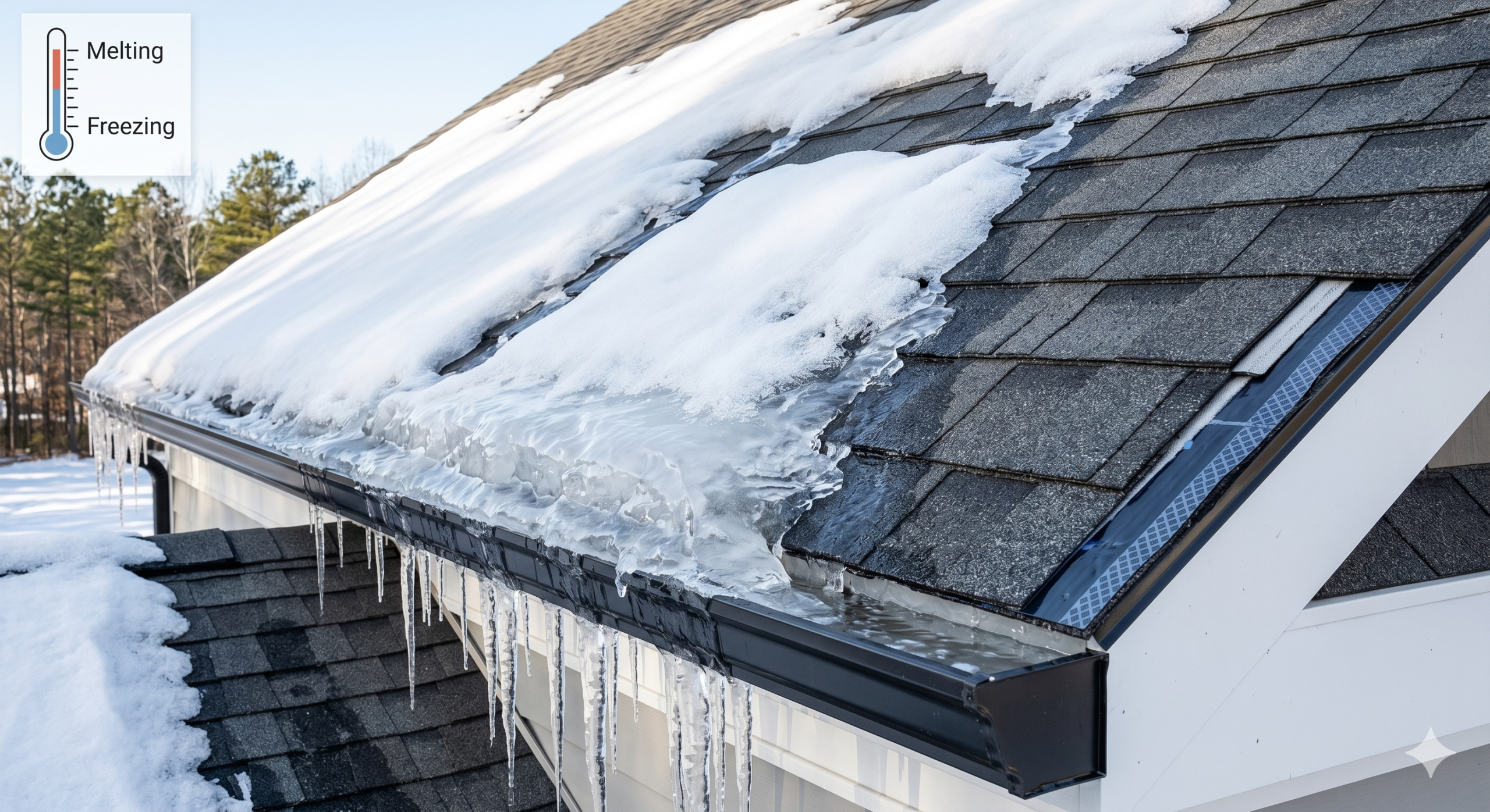 Ice Damming Risks How Ice Damming Risks Apply to North Georgia Roofs